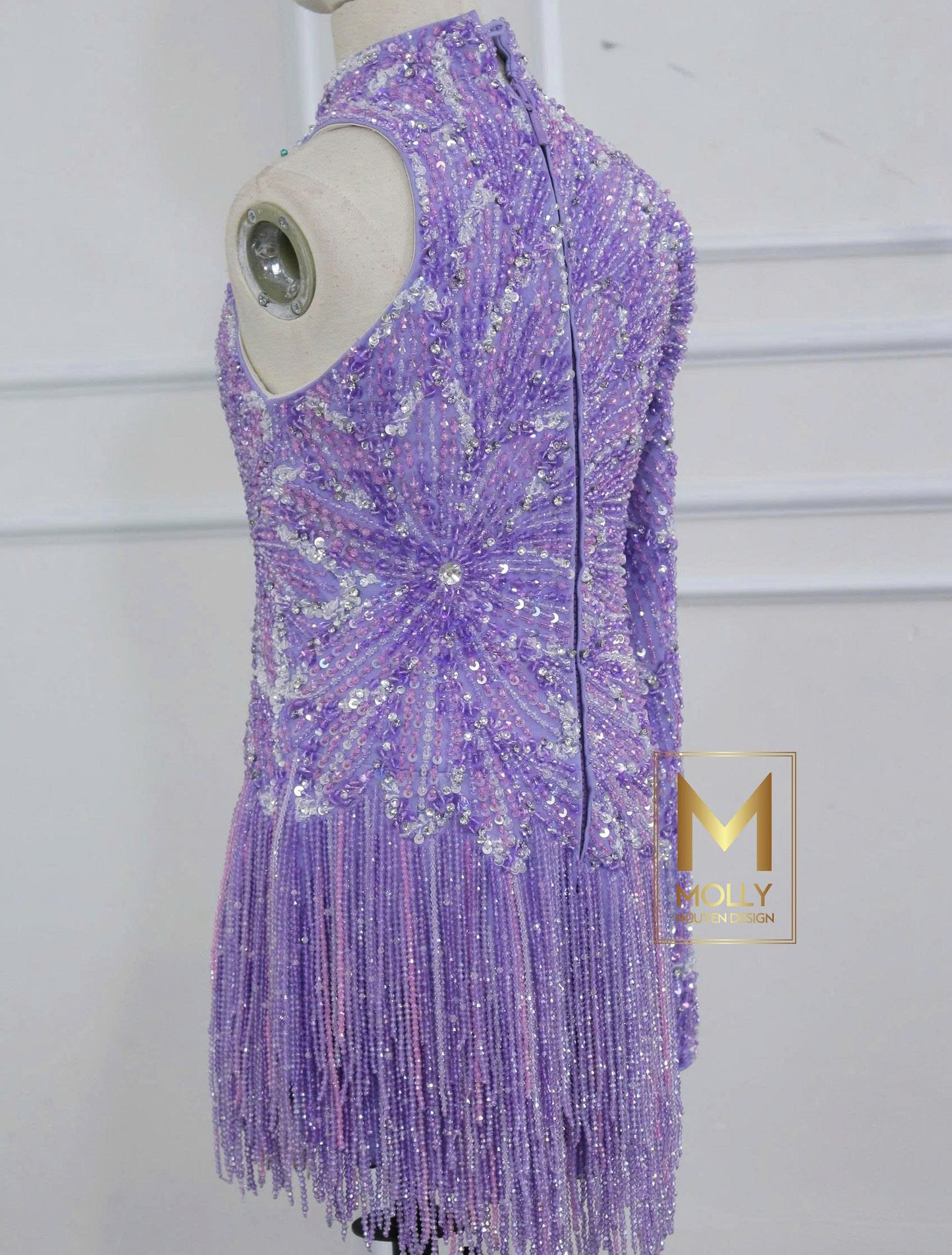 The purple fun fashion design