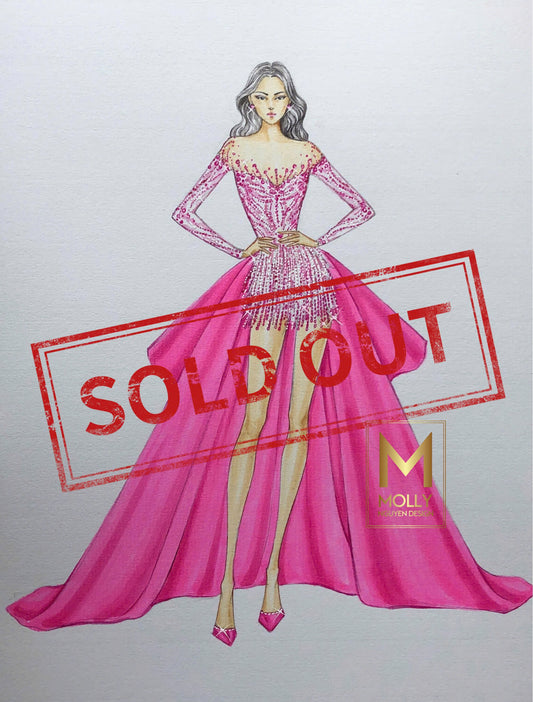 Fashion Wear With Overskirt