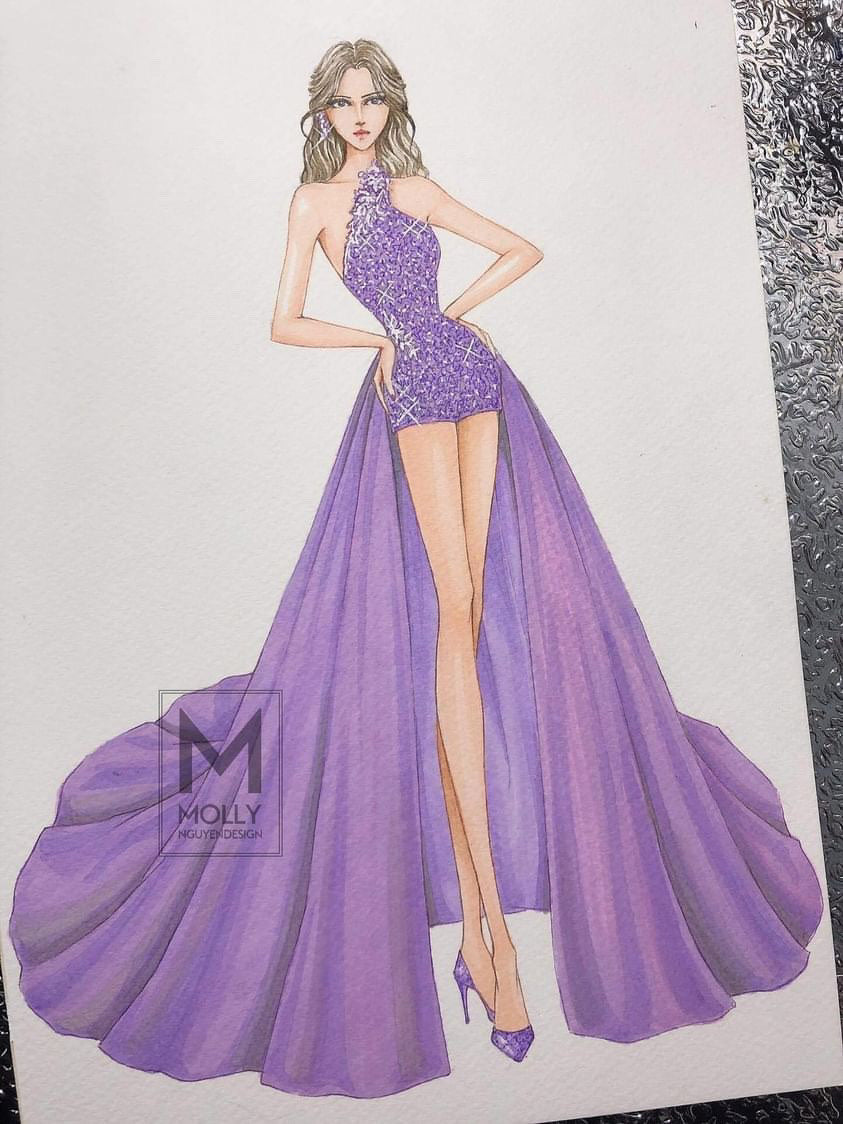 Fashion Wear with overskirt