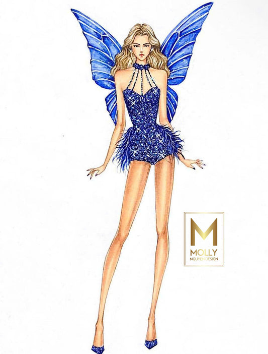 Fashion Wear Feather details