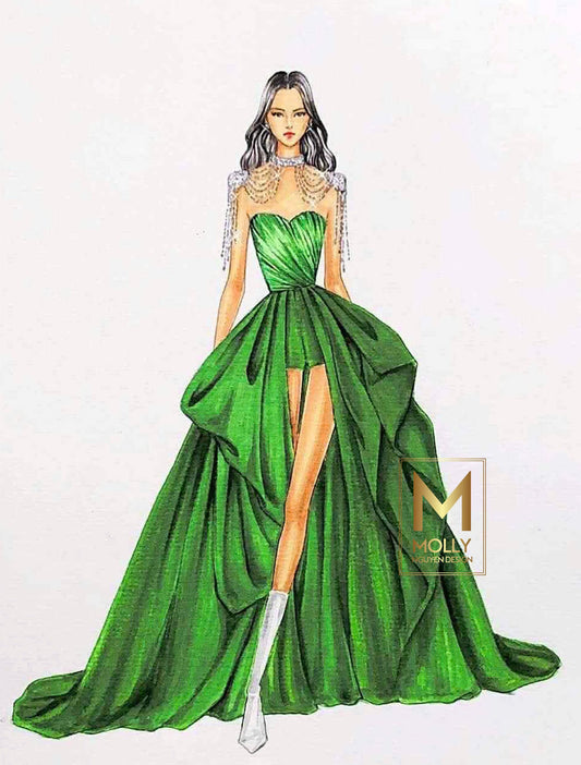 Evening Gown design