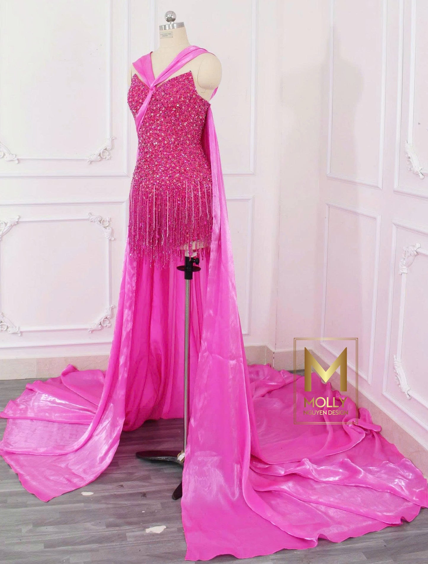Fshion Wear With Cape from Shoulder